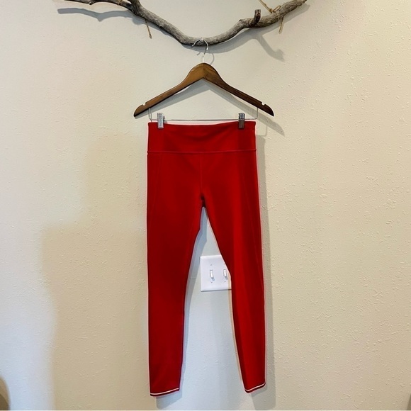 Athleta Run Free 7/8 Rose Verbena Leggings - Picture 2 of 13